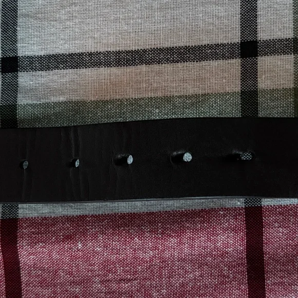 Nike Black Synthetic Leather Men’s Belt Size 38 - Picture 5 of 5